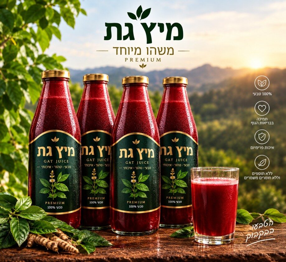 4 ליטר מיץ גת אדום